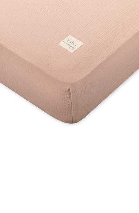 Bebe Cotton Gauze Crib Sheet