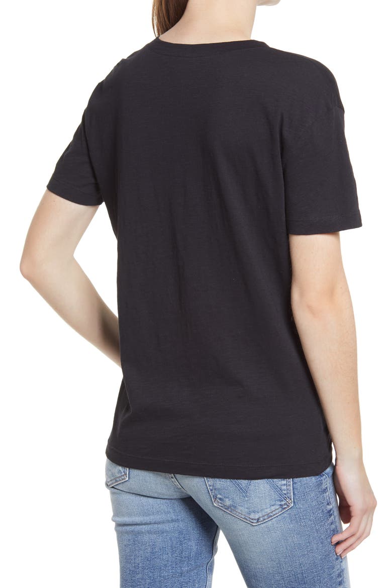 Easy Short Sleeve T-Shirt, Alternate, color, BLACK