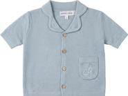 Charlotte & George Short Sleeve Knit Shirt Jacket