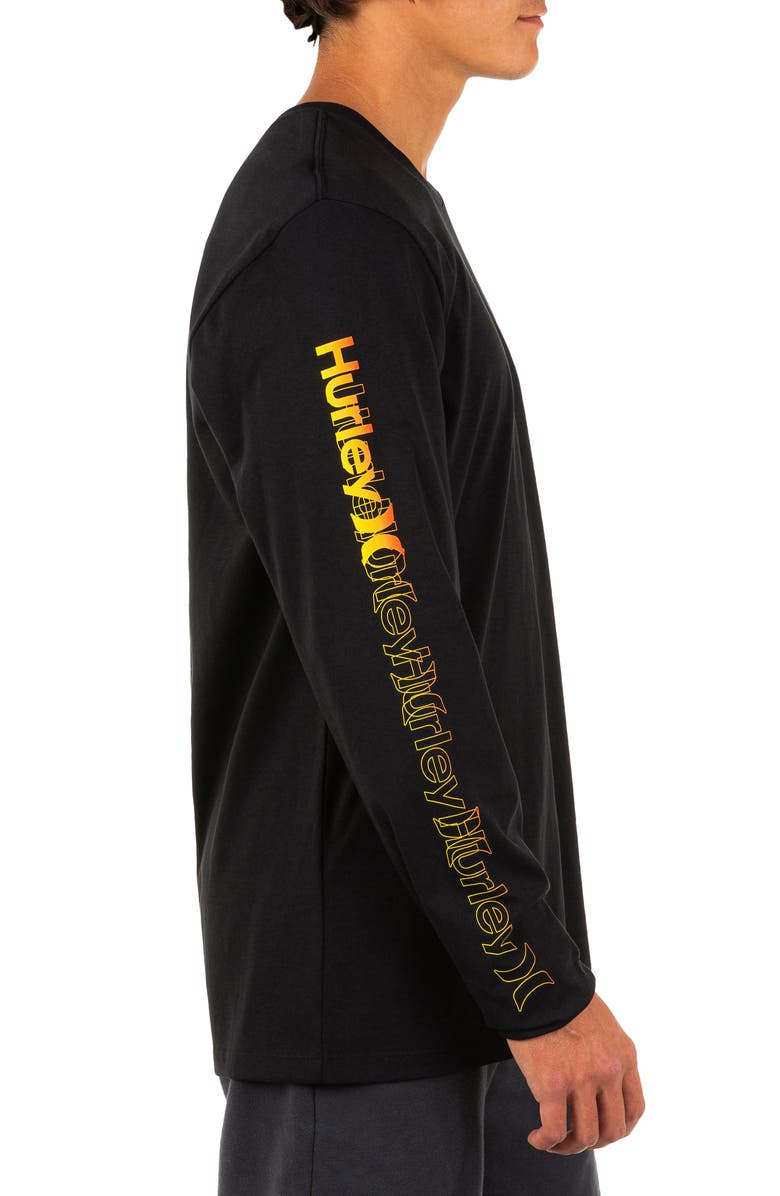 Hurley Everyday Explore Long Sleeve Graphic Tee, Alternate, color, 
