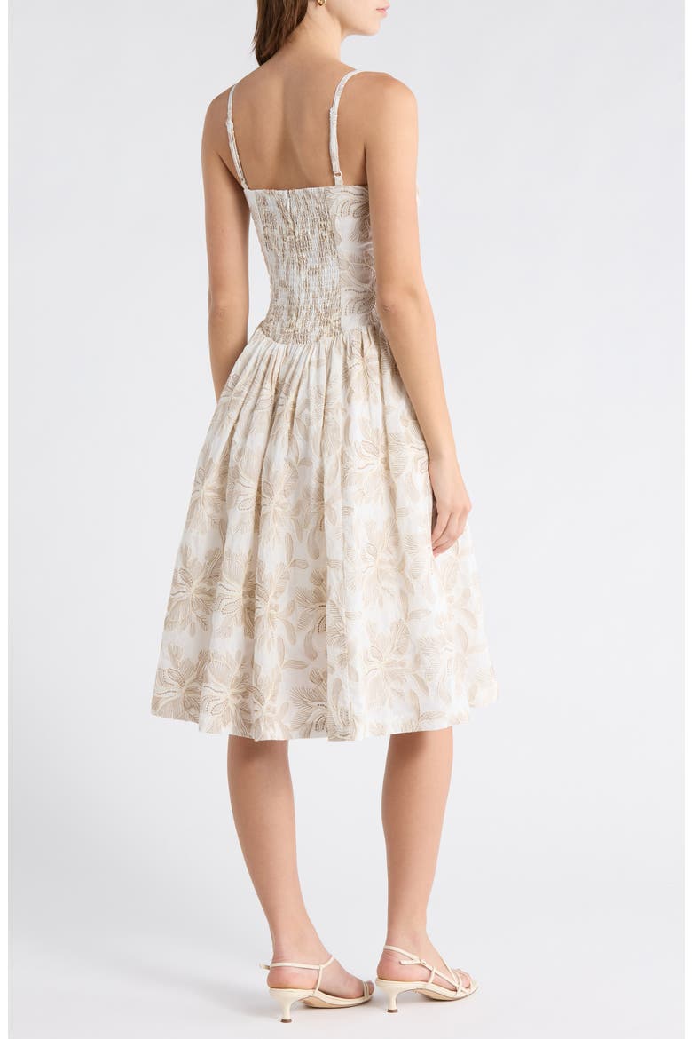 Stassi Fit & Flare Dress, Alternate, color, BERMUDA BAY