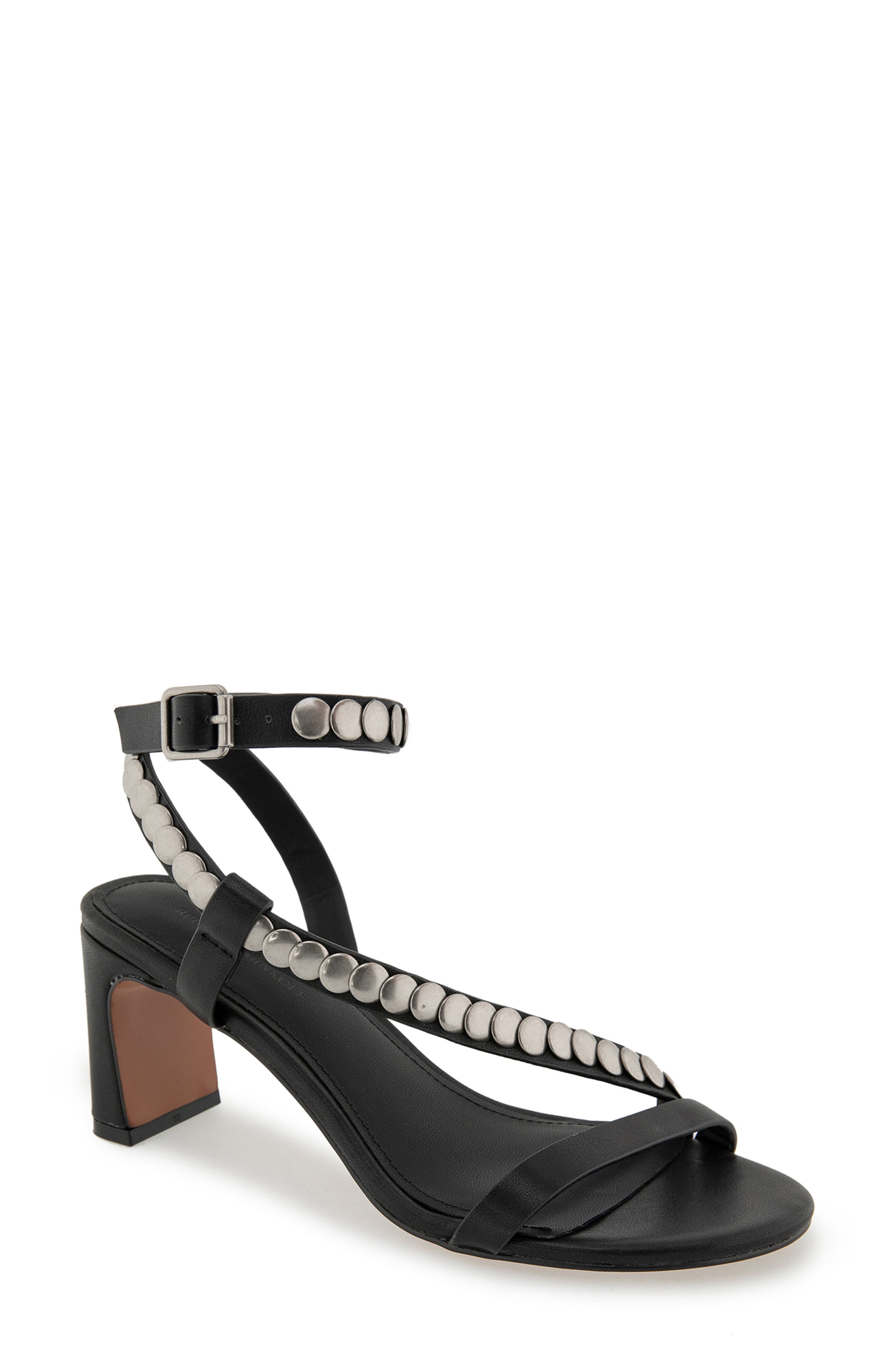 Rebecca Minkoff Catalina Ankle Strap Sandal, Main, color, Black