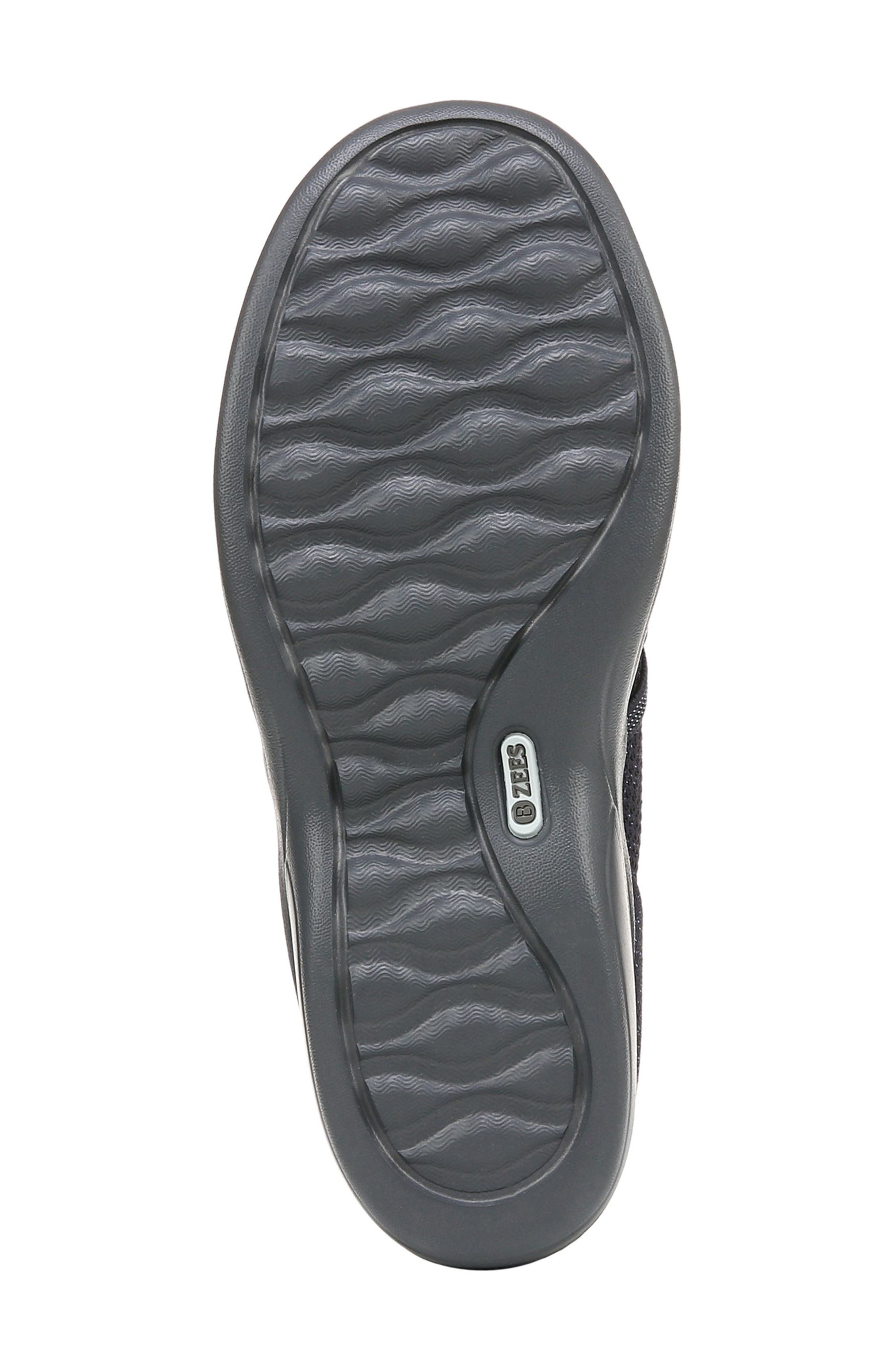 Niche Knit Slip-On Sneaker - Wide Width Available, Alternate, color, NAVY KNIT