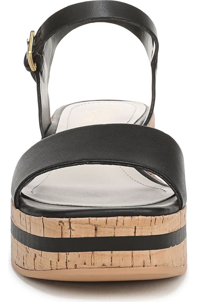 Franco Sarto Tiana Platform Wedge Sandal, Alternate, color, Black