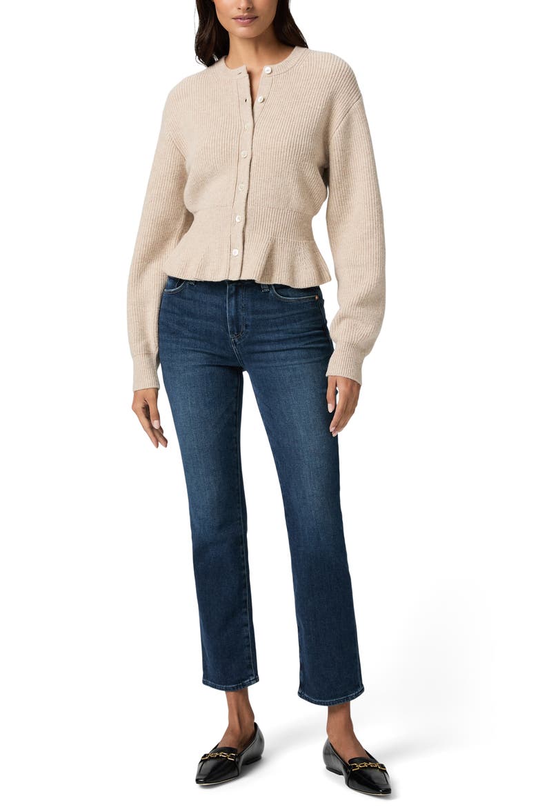 Cindy High Waist Ankle Straight Leg Jeans, Alternate, color, REAGENT ST