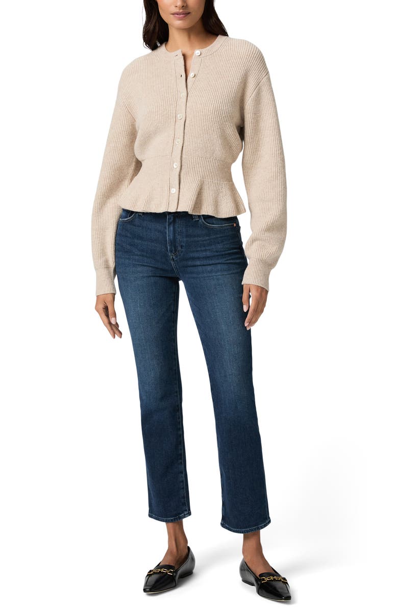 PAIGE Cindy High Waist Ankle Straight Leg Jeans, Alternate, color, Reagent St