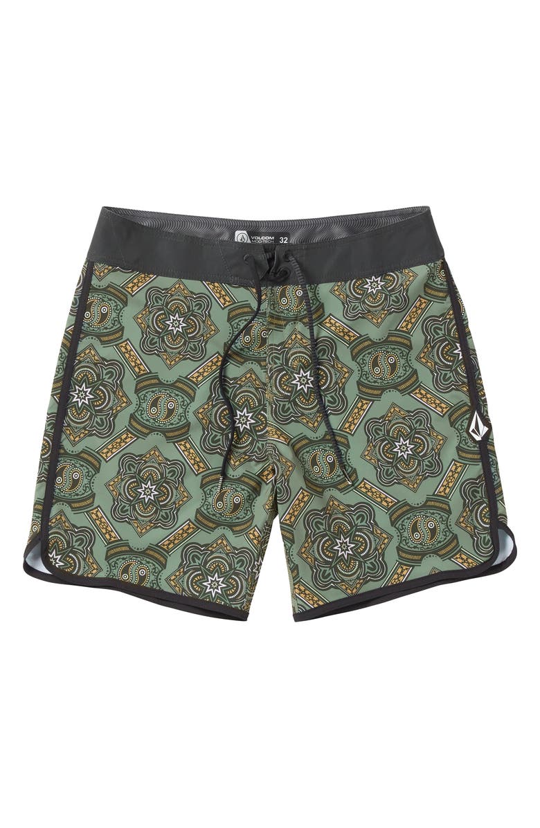Volcom Magic Scallop Mod-Tech Board Shorts, Main, color, 