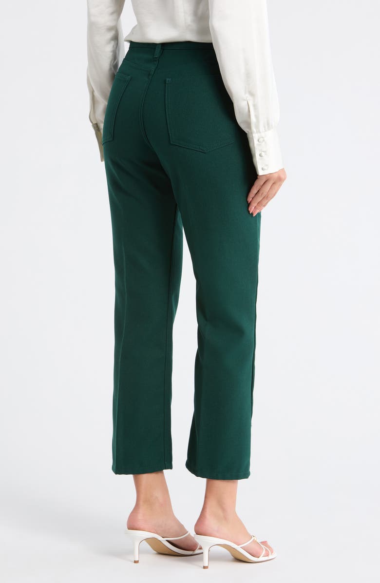 THE GREAT. The Kevin High Waist Ankle Pants, Alternate, color, Pine Bluff
