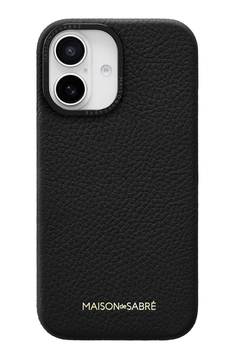 MAISON de SABRÉ Leather Phone Case, Main, color, 