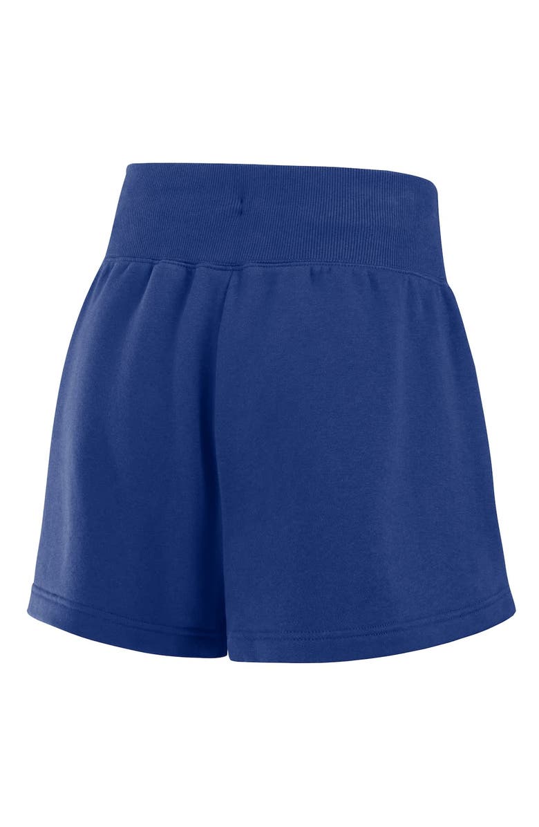 Nike Women's Nike Royal/White Los Angeles Dodgers Color-Block Phoenix Fleece Lounge Shorts, Alternate, color, Royal