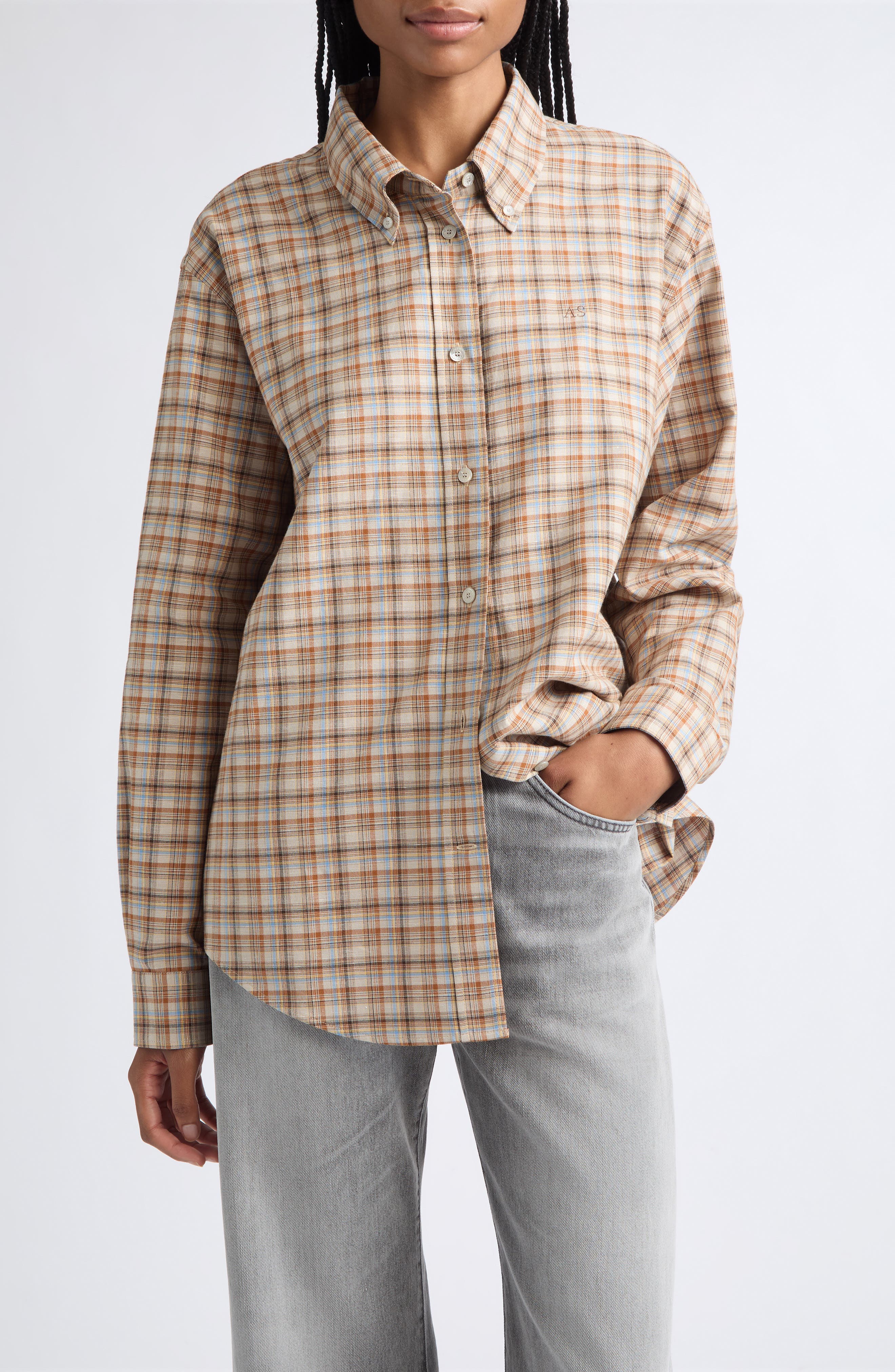 selected BROWN/ GREY