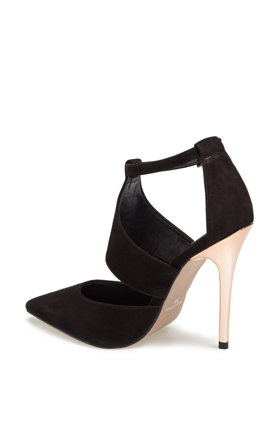 'Gang' Pump, Alternate, color, BLACK