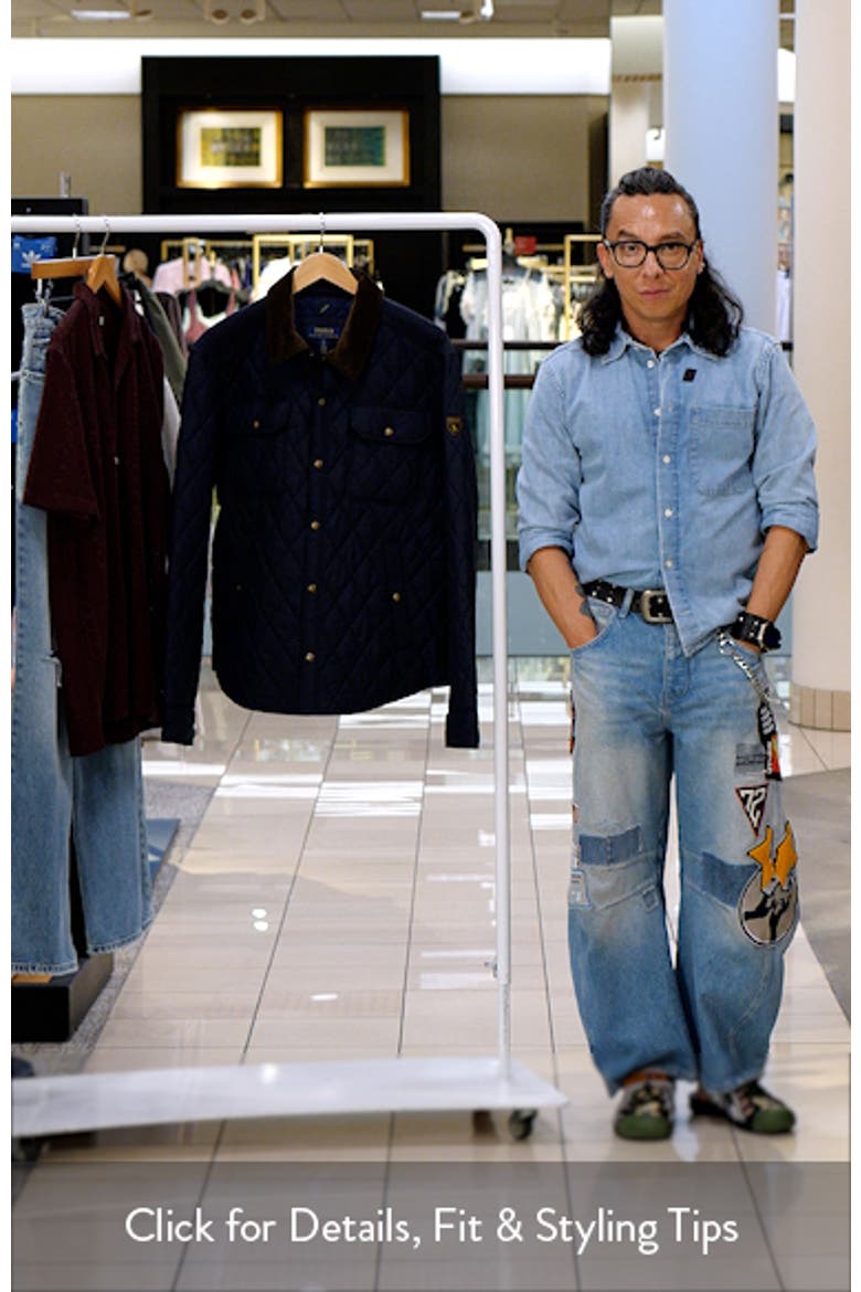 The Beaton Quilted Water-Repellent Shirt Jacket video