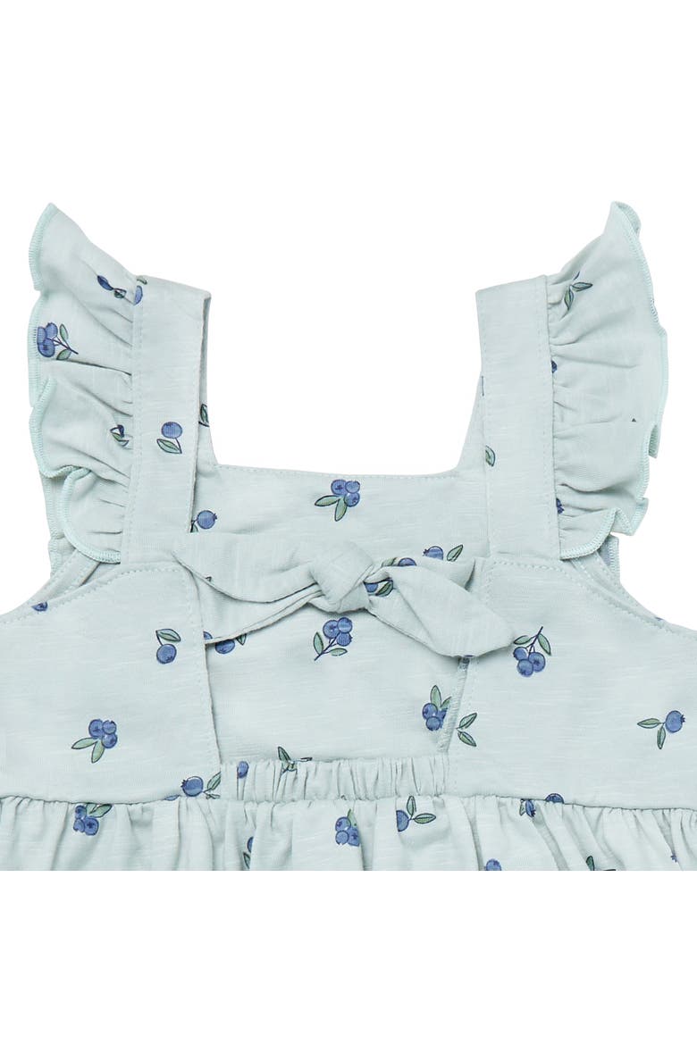 Bow Back Dress, Alternate, color, Blueberries