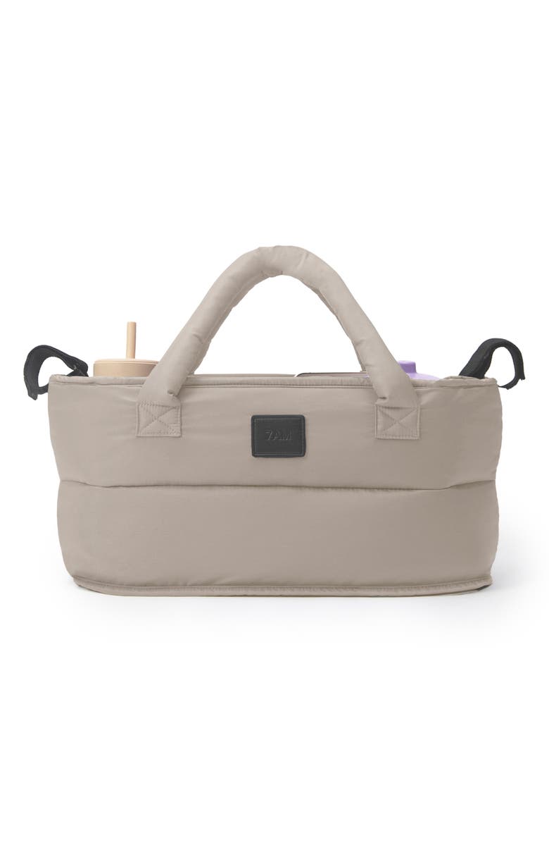 7 A.M. Enfant Stroller Organizer Bag, Main, color, Oat