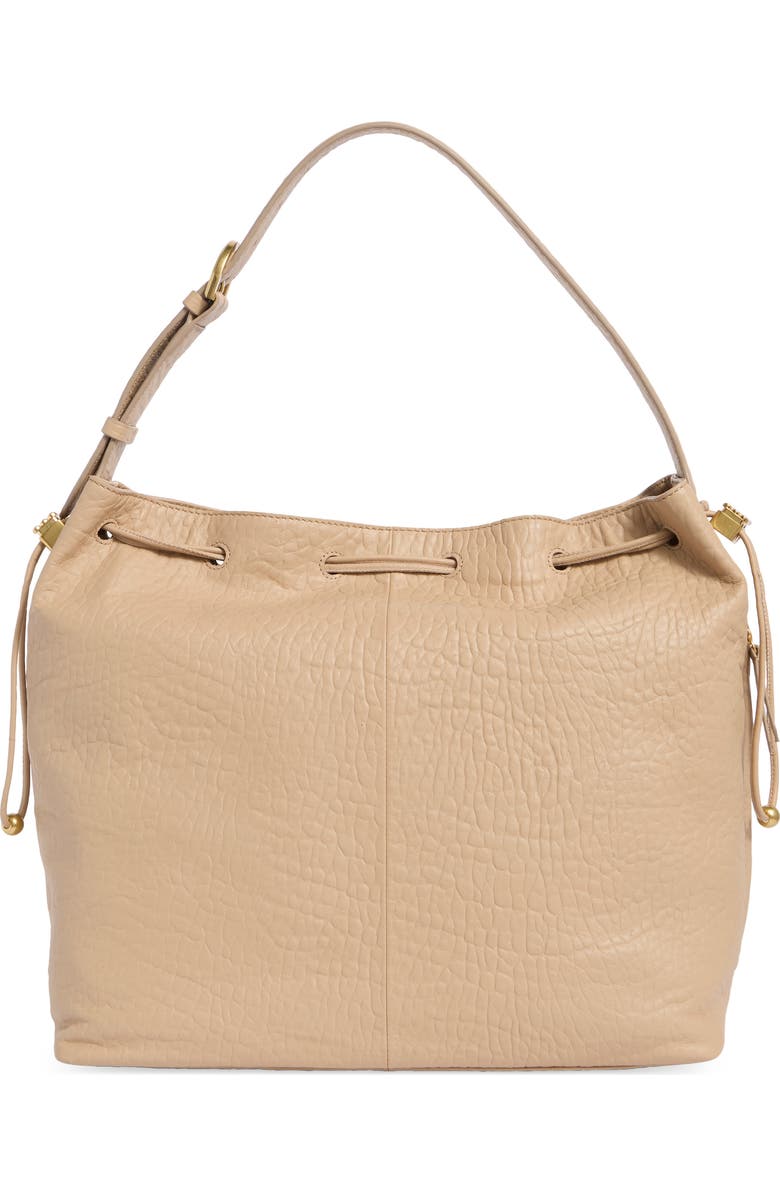 Vince Camuto Pippa Large Leather Bucket Bag, Main, color, Brown