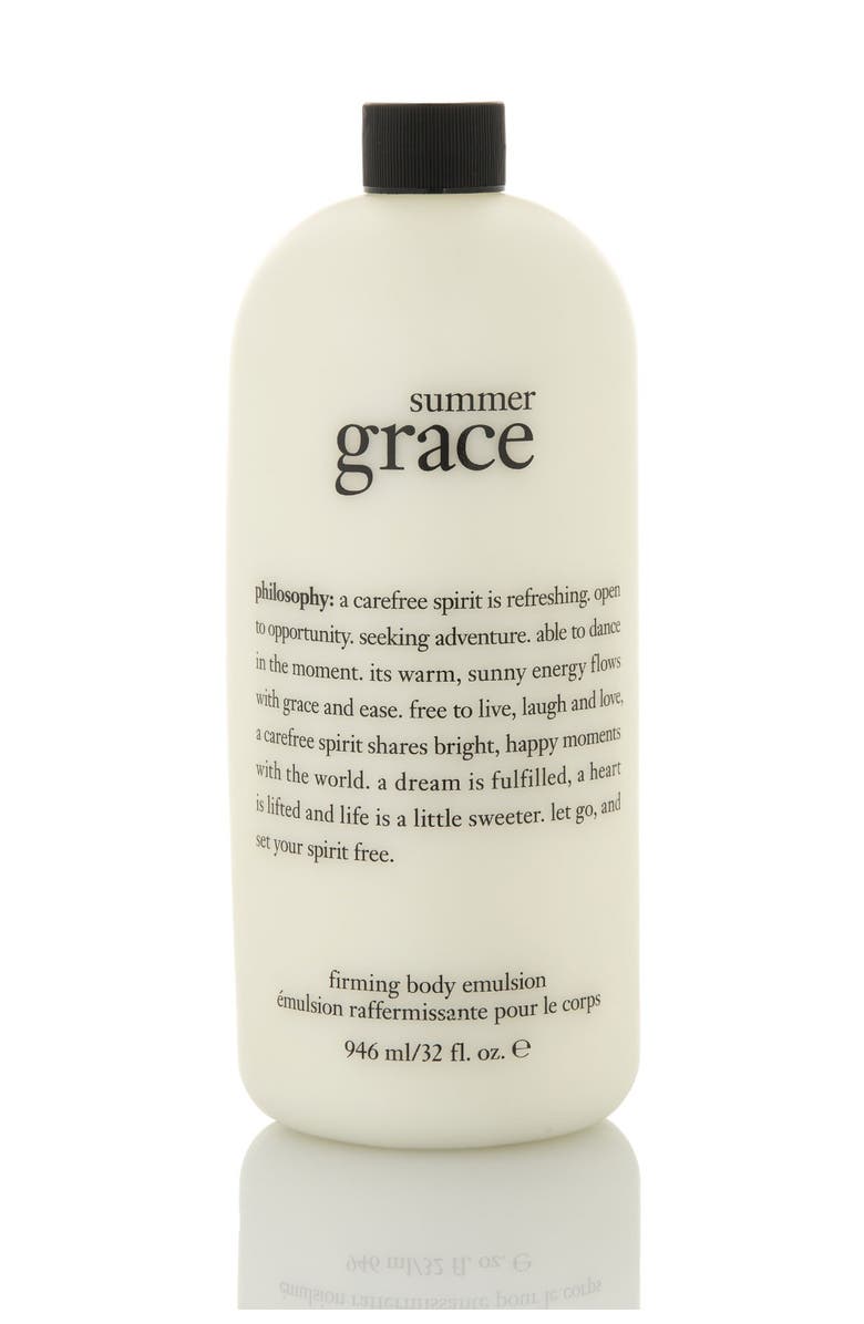 philosophy Summer Grace Body Emulsion - 32oz, Main, color,