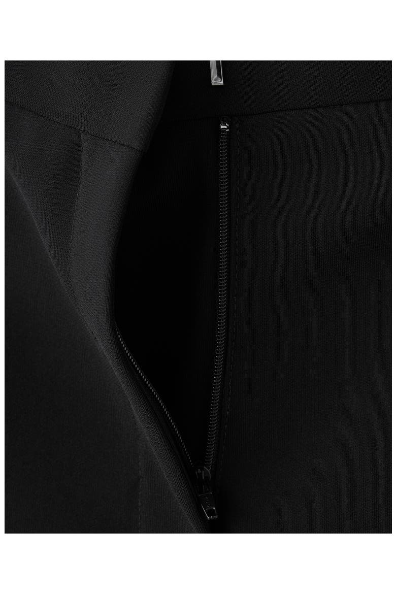 Seamed Flare Pants, Alternate, color, BLACK