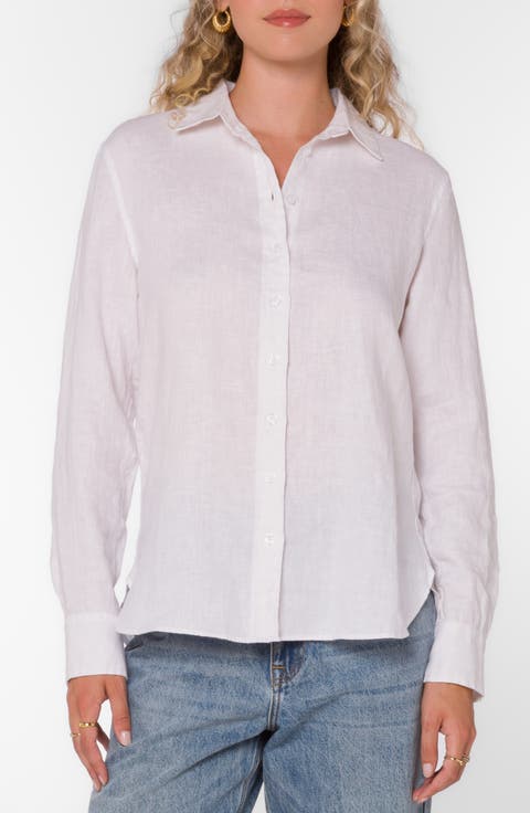 Mephis Linen Button-Up Shirt