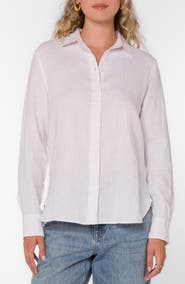 VELVET HEART Mephis Linen Button-Up Shirt