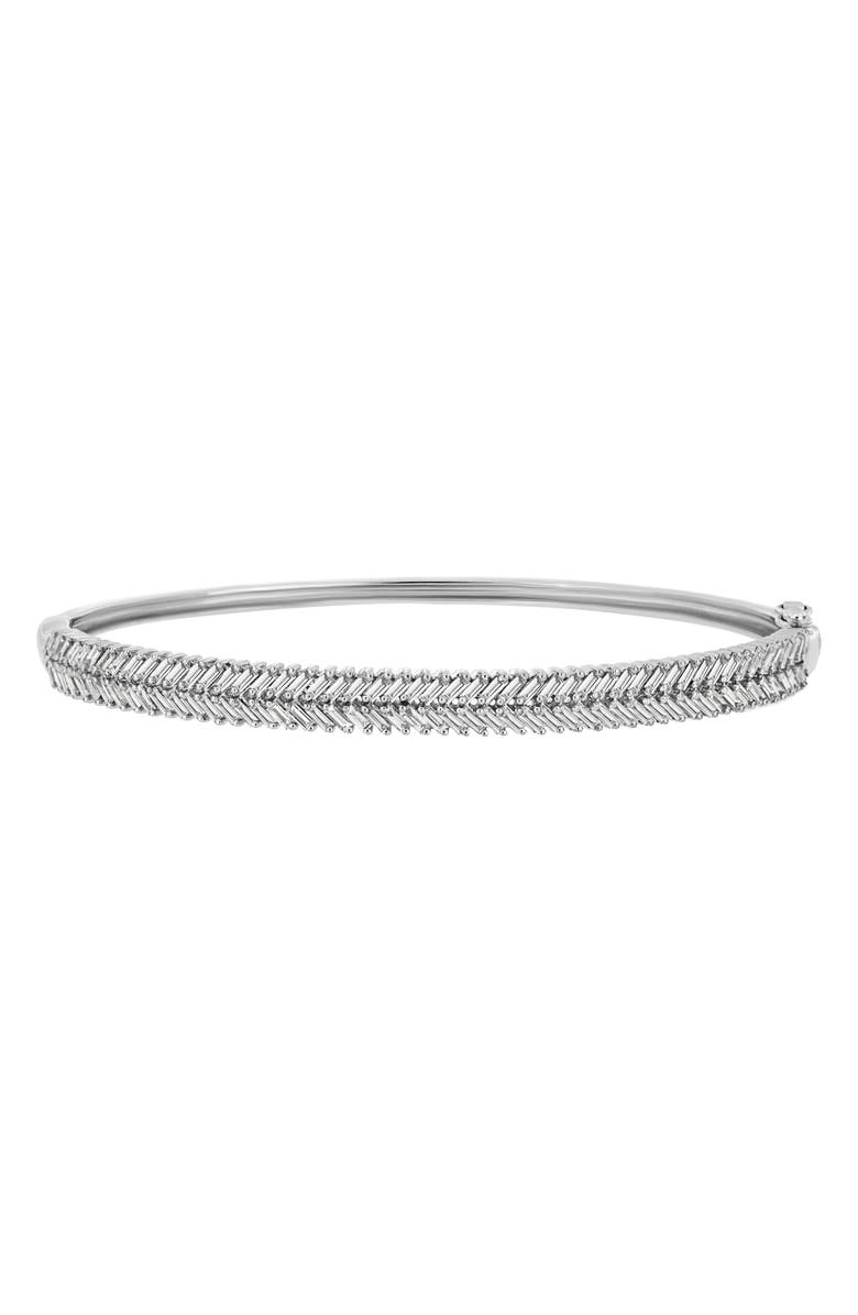 Bony Levy Gatsby Luxe Diamond Chevron Bangle, Main, color, 