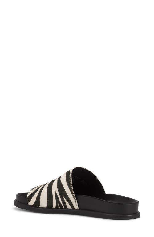 Vagabond Shoemakers Effie Genuine Calf Hair Slide Sandal