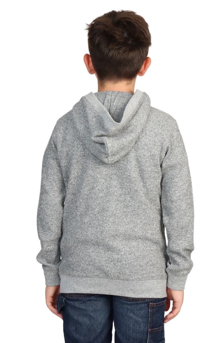 TailorByrd Kids' Heathered Hoodie, Alternate, color, Grey Heather