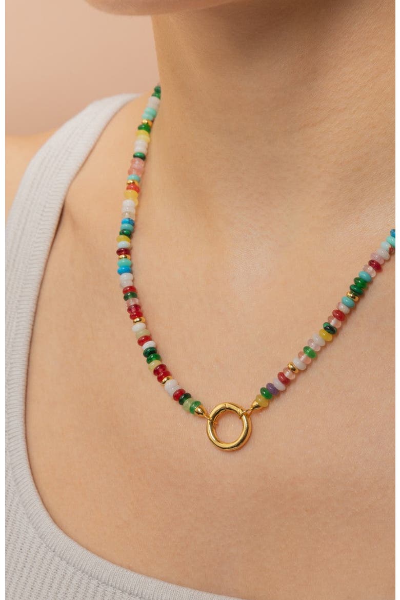 Cameron Beaded Necklace, Alternate, color, Multi-Colored