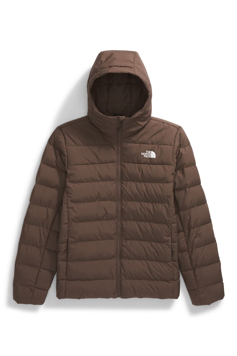 Aconcagua 3 Water Repellent Hood Jacket, Alternate, color, SMOKEY BROWN