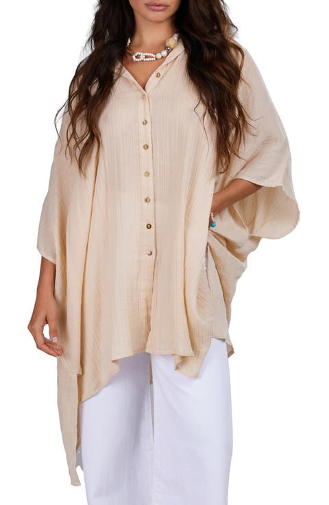 Oversize Cover-Up Shirt