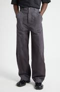 Maison Margiela Straight Leg Cotton Pants