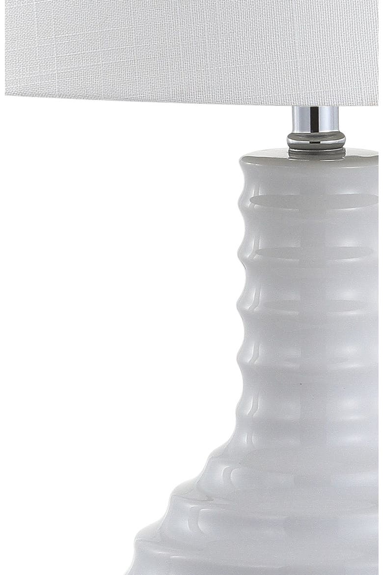 Dylan 29.5" Ceramic LED Table Lamp, Alternate, color, White