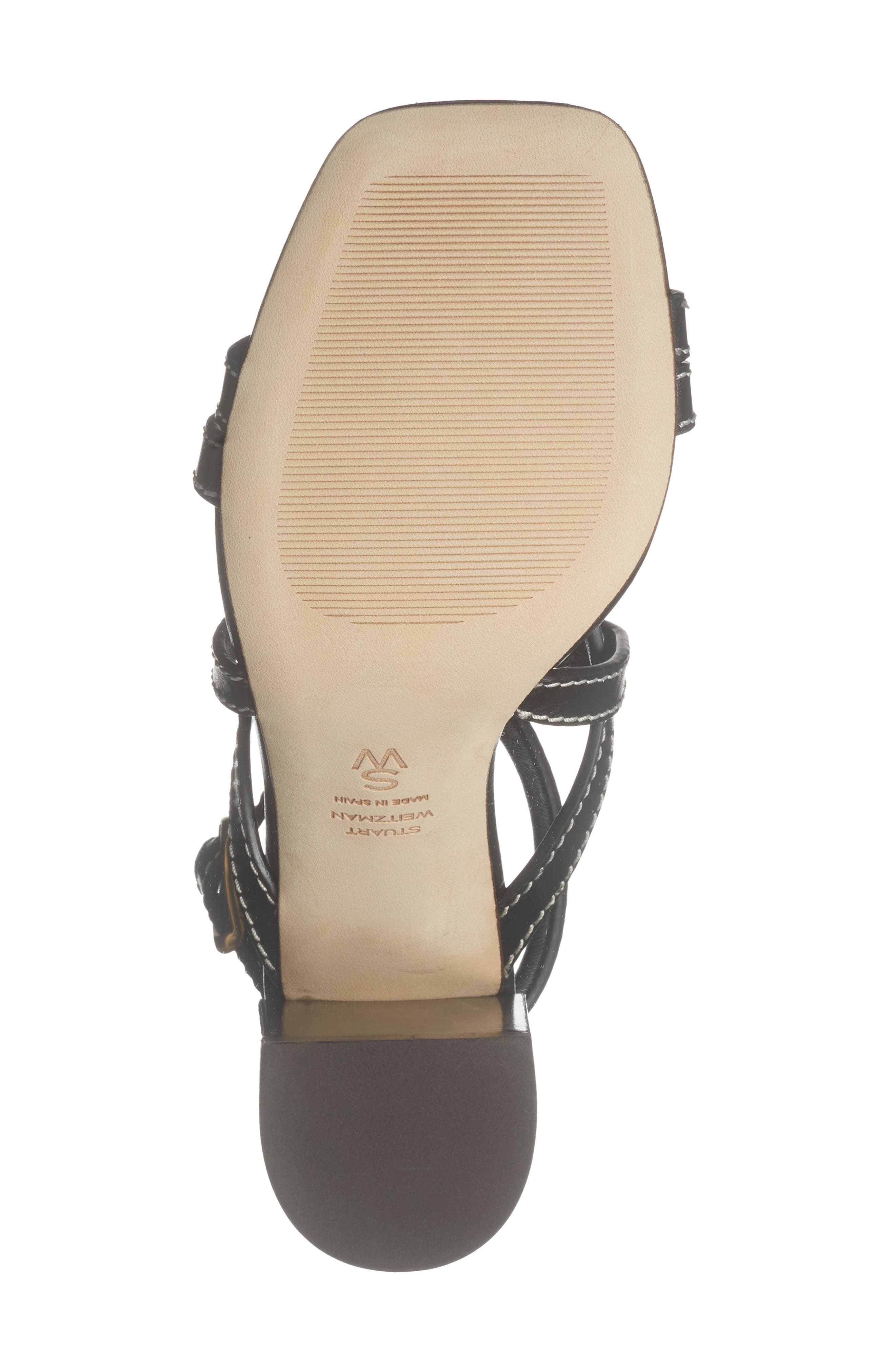 Stuart Weitzman Park Sandal, Alternate, color, Black