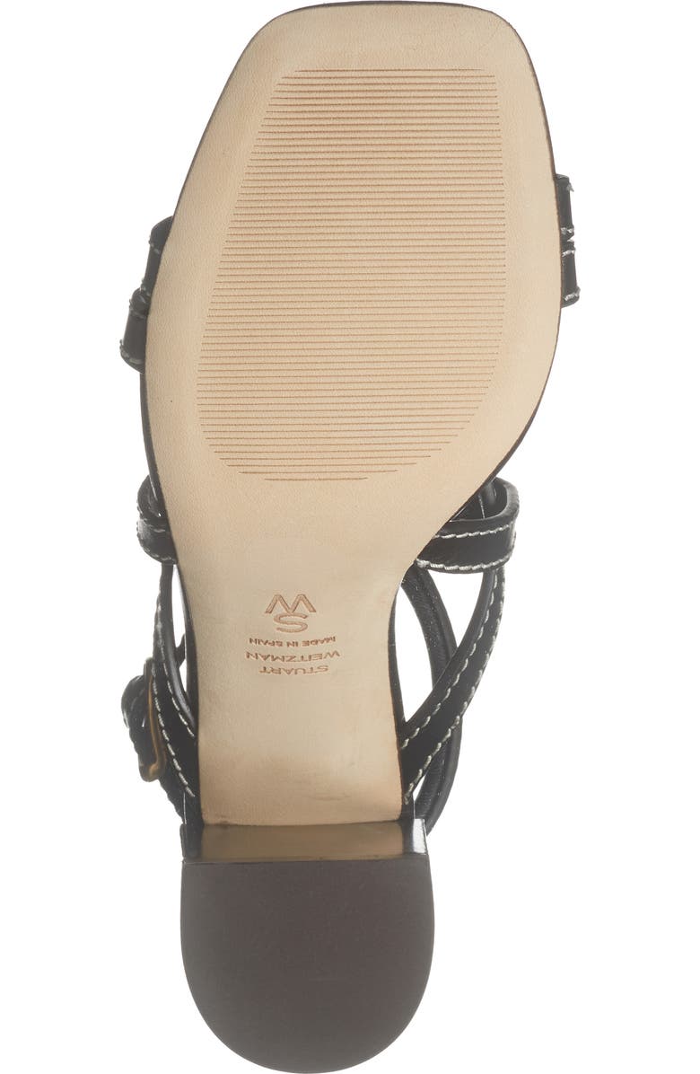Stuart Weitzman Park Sandal, Alternate, color, Black