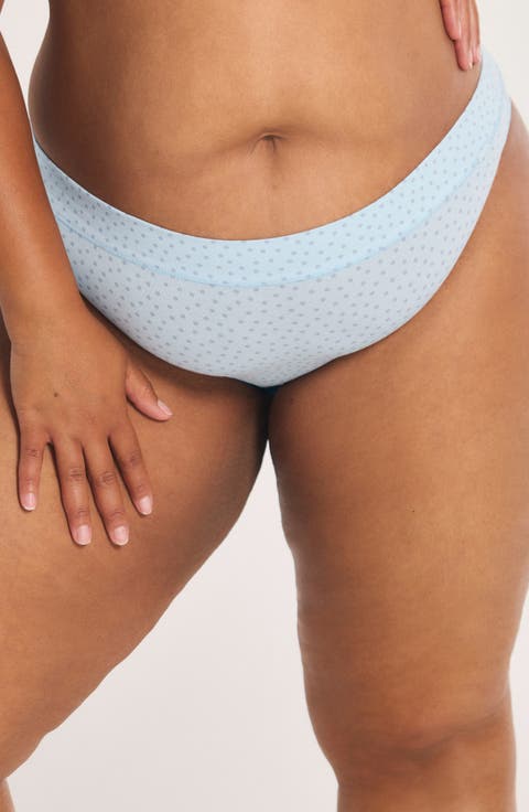 Essentials Cotton Blend Cheeky Briefs (Regular & Plus)