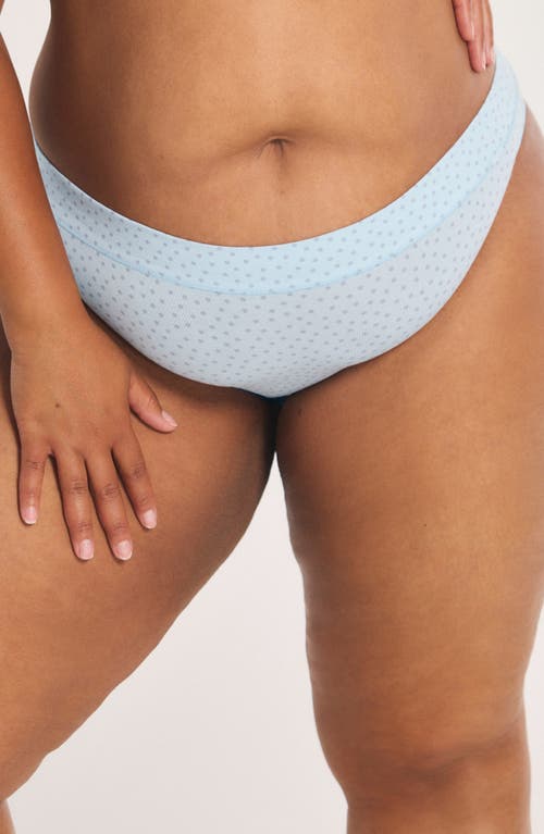 Savage X Fenty Essentials Cotton Blend Cheeky Briefs In White