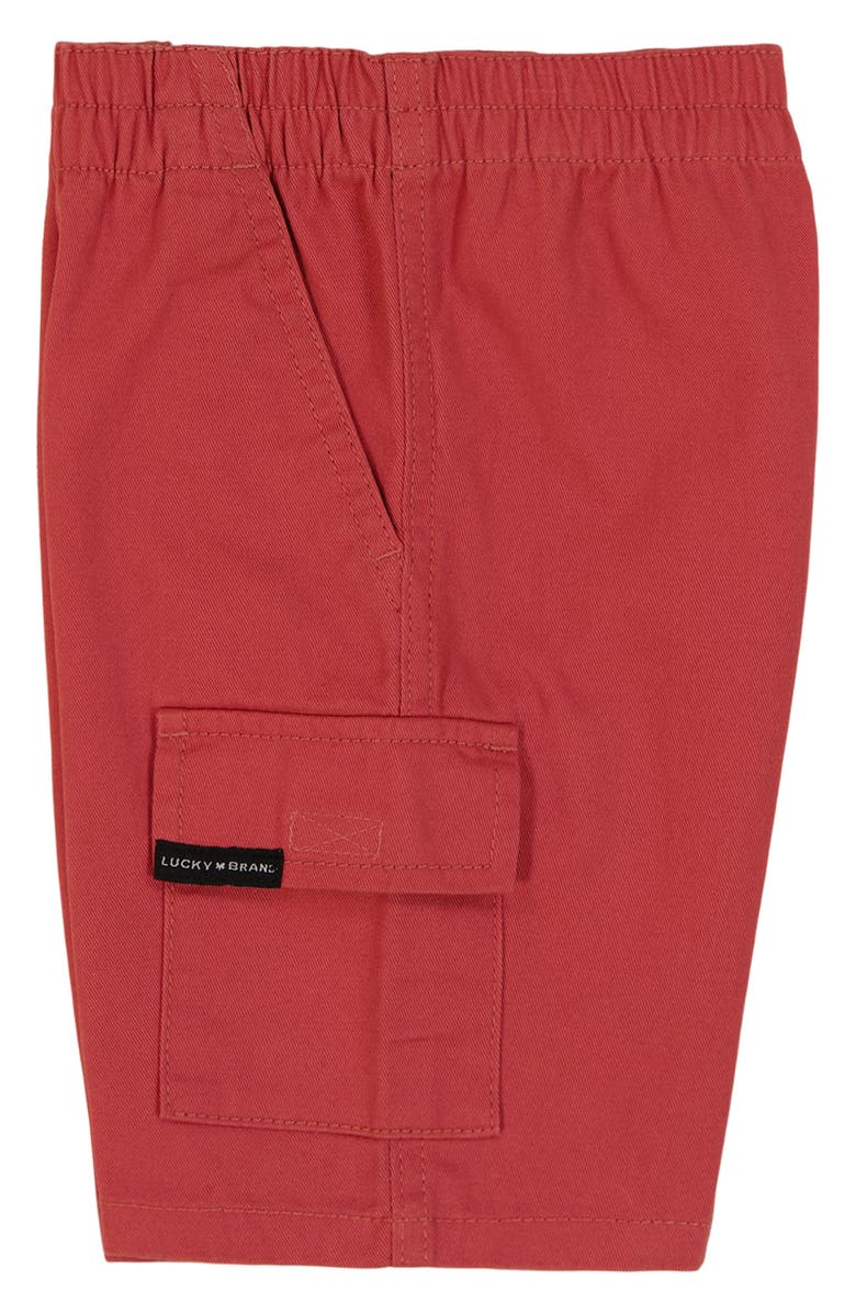 Lucky Brand Kids' Bear Graphic T-Shirt & Shorts Set, Alternate, color, Blue