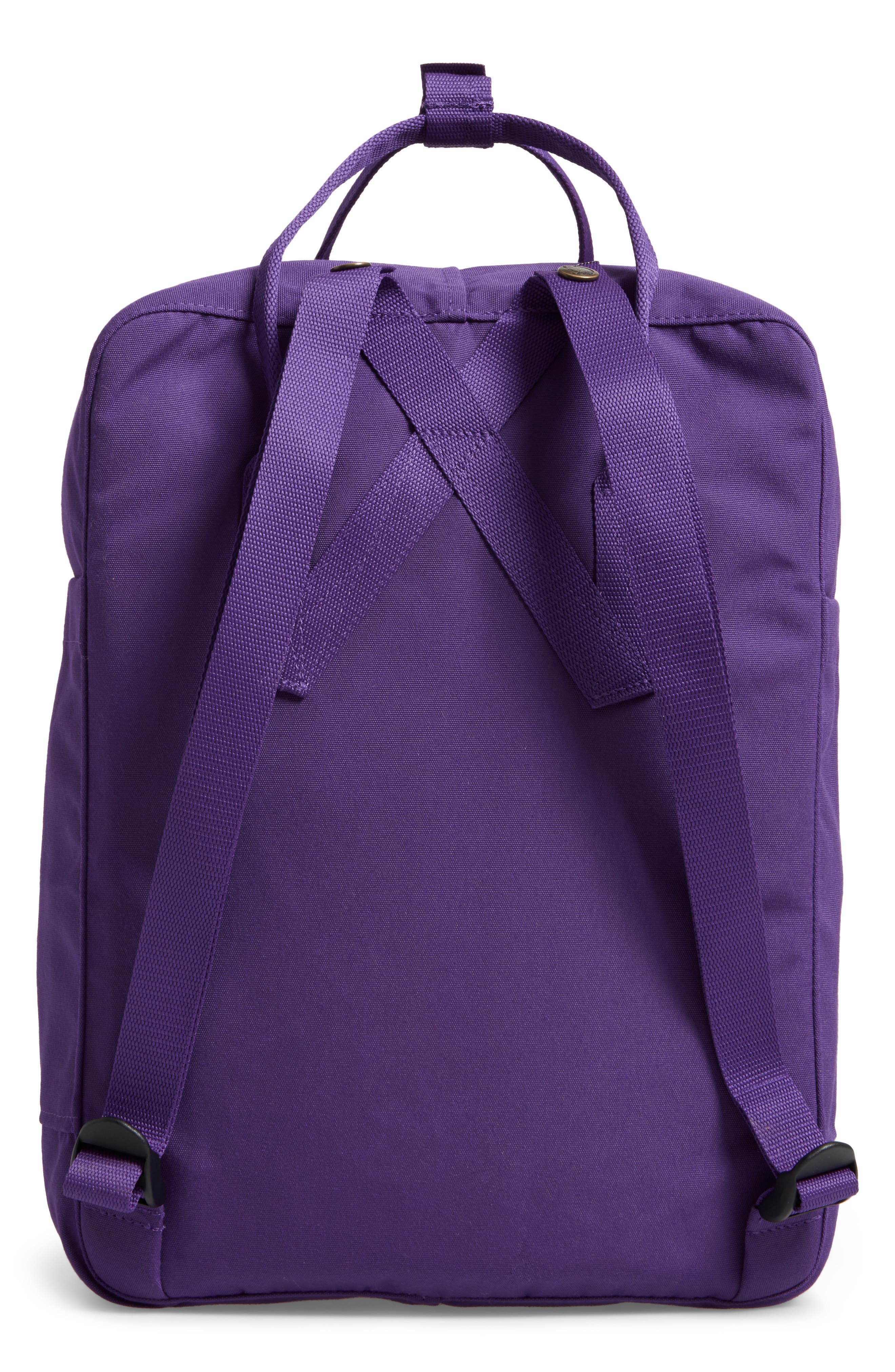 Fjällräven Re-Kånken Water Resistant Backpack, Alternate, color, Deep Violet