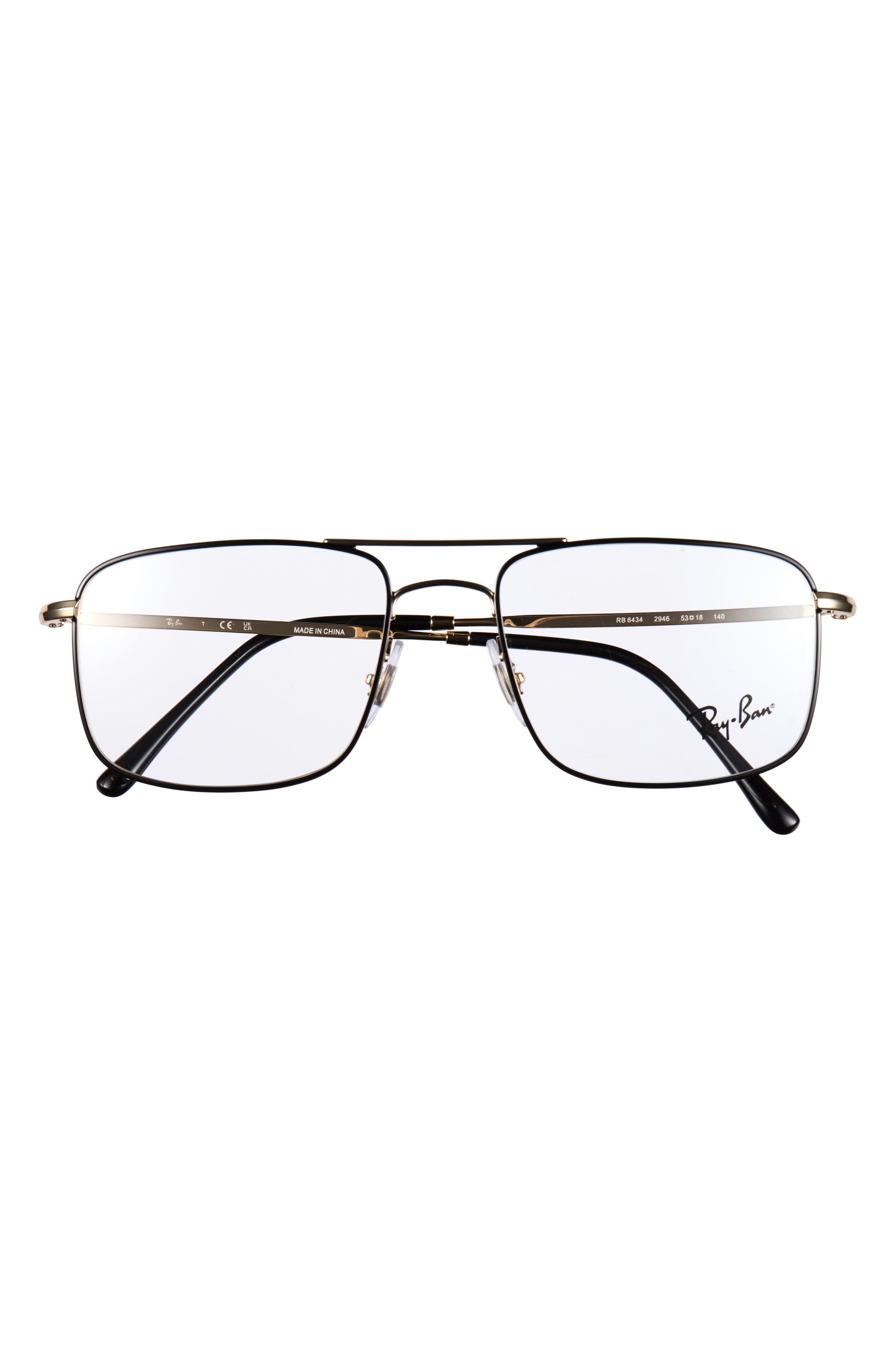 53mm Square Blue Light Filtering Glasses