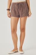 Splendid Rosalie Tie Waist Shorts