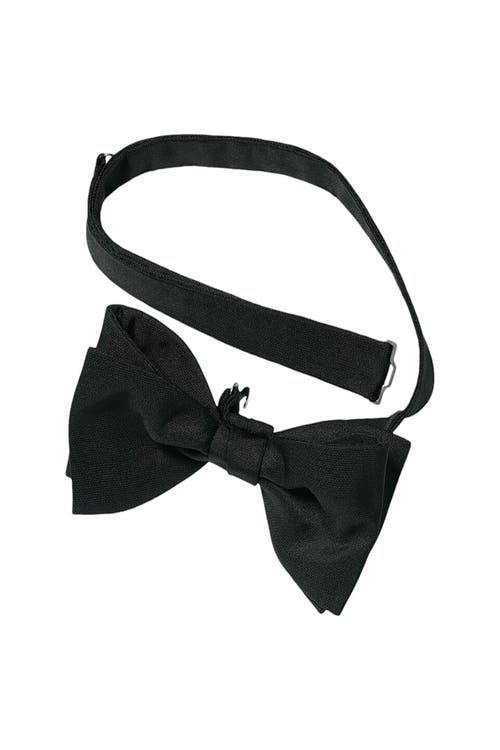 Charles Tyrwhitt Ready-Tied Silk Bow Tie in Black 