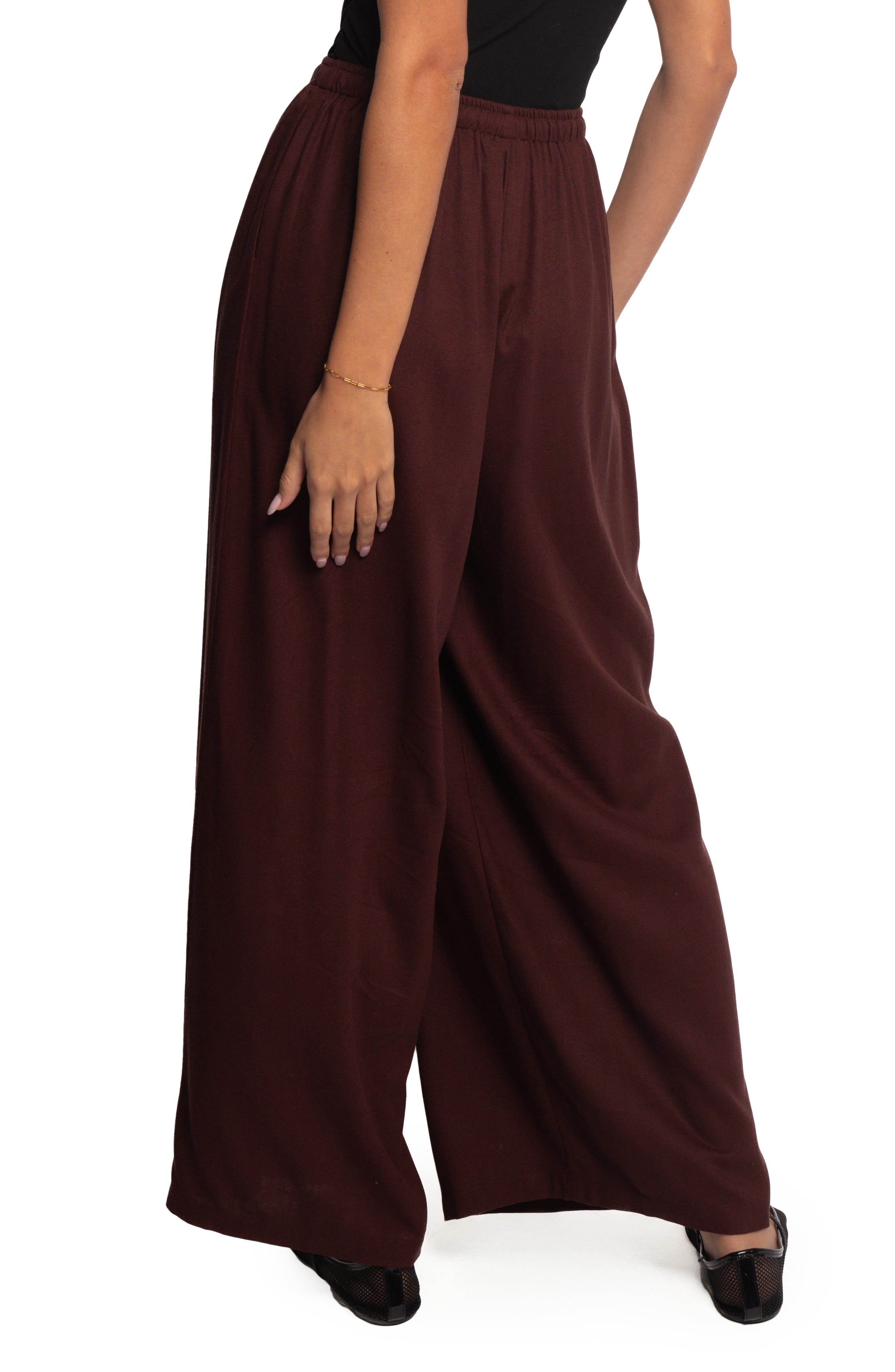 Zane Drawstring Wide Leg Pants - image 2