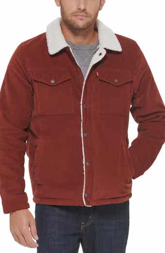 Levi's® Faux Shearling Lined Corduroy Trucker Jacket