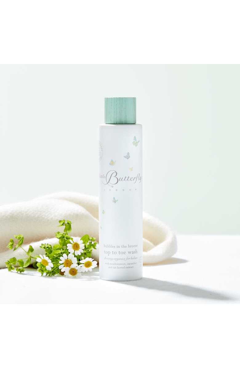 Little Butterfly London Bubbles in the Breeze Top to Toe Wash 200ml, Alternate, color, Top To Toe Wash 200Ml