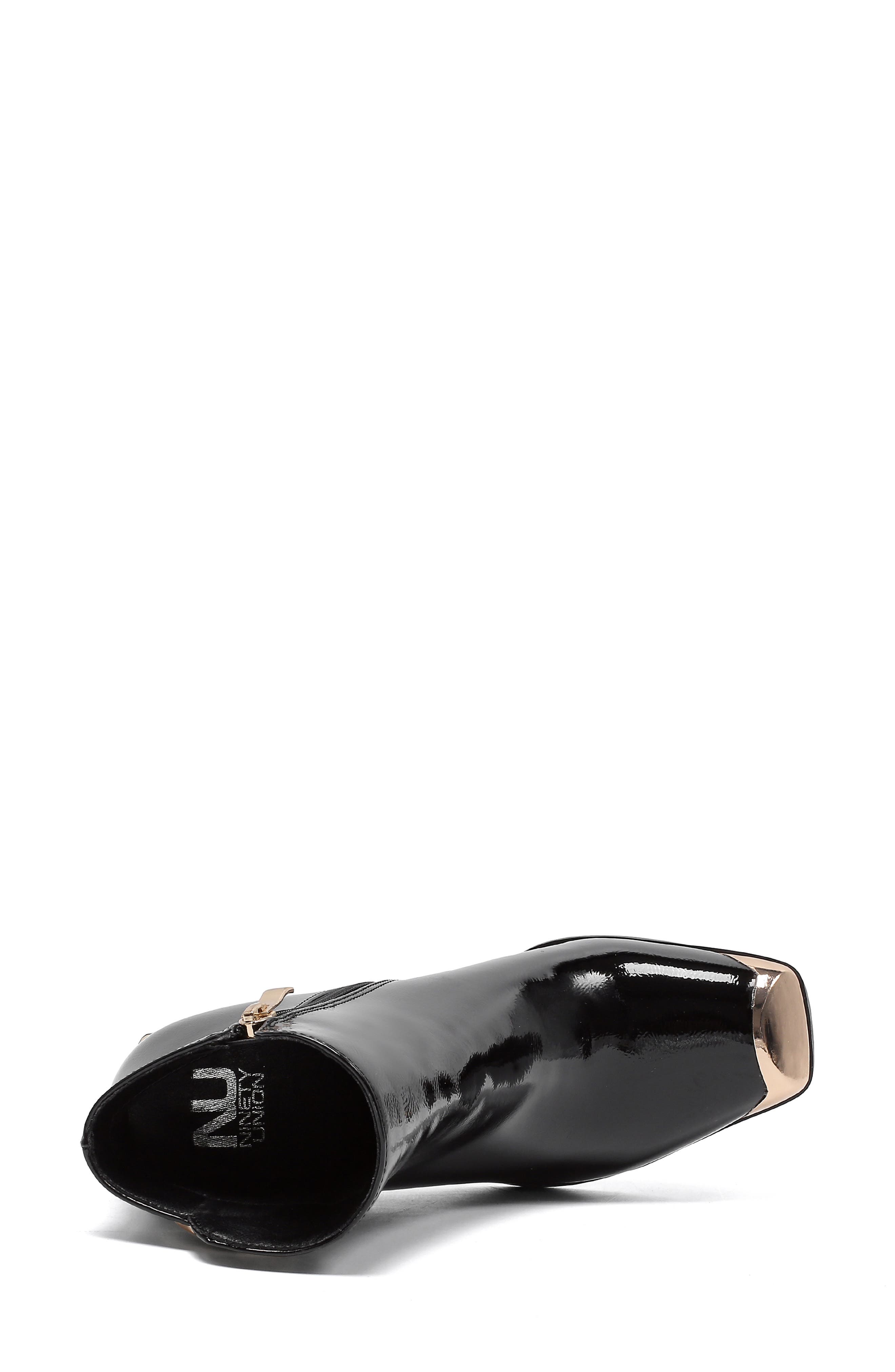 NINETY UNION Frisco Cap Toe Bootie, Alternate, color, Black