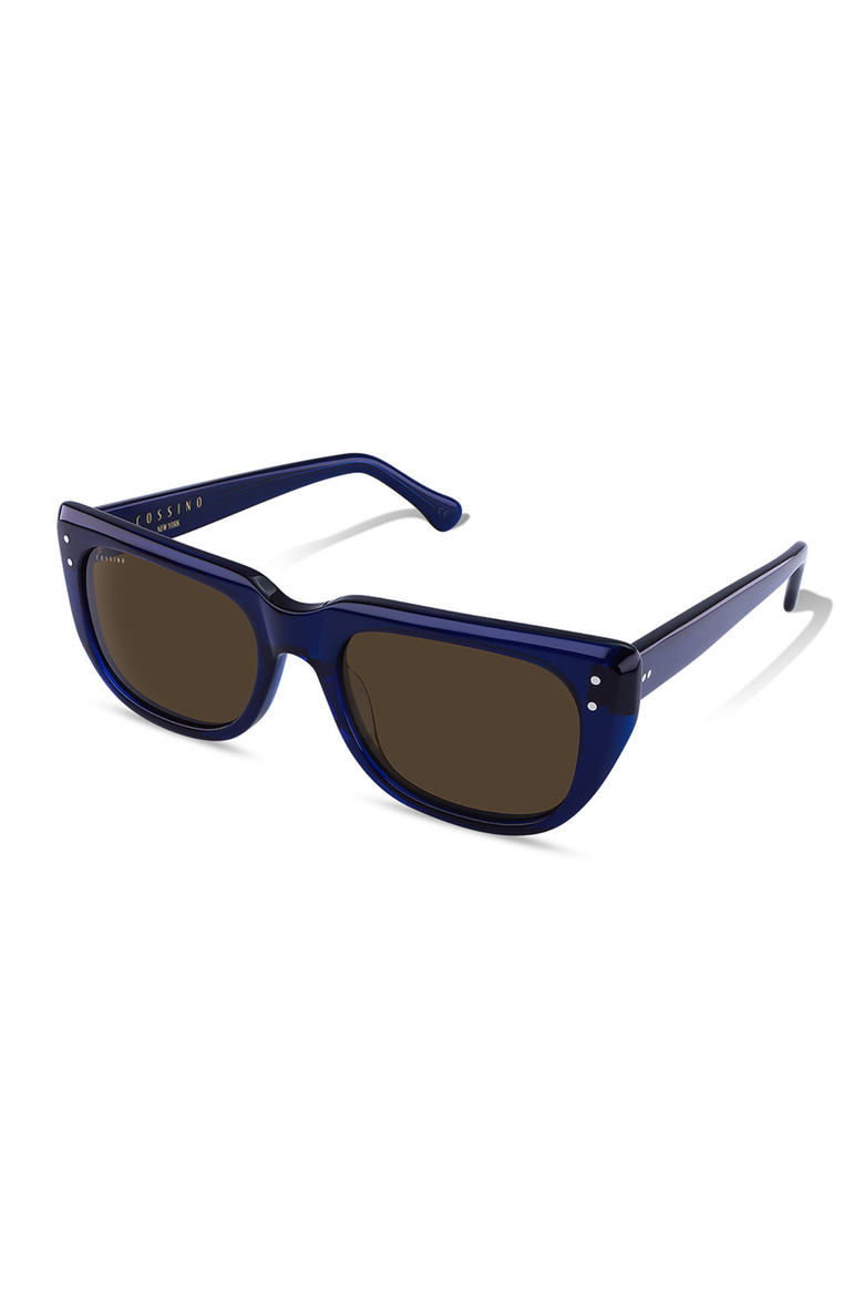 Cheri 52mm Cat Eye Sunglasses, Alternate, color, Navy