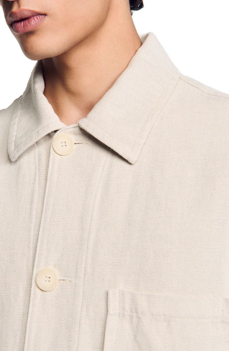 SANDRO Worker jacket, Alternate, color, 