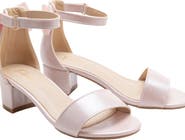 Tulleen Satin Banded Block Heels