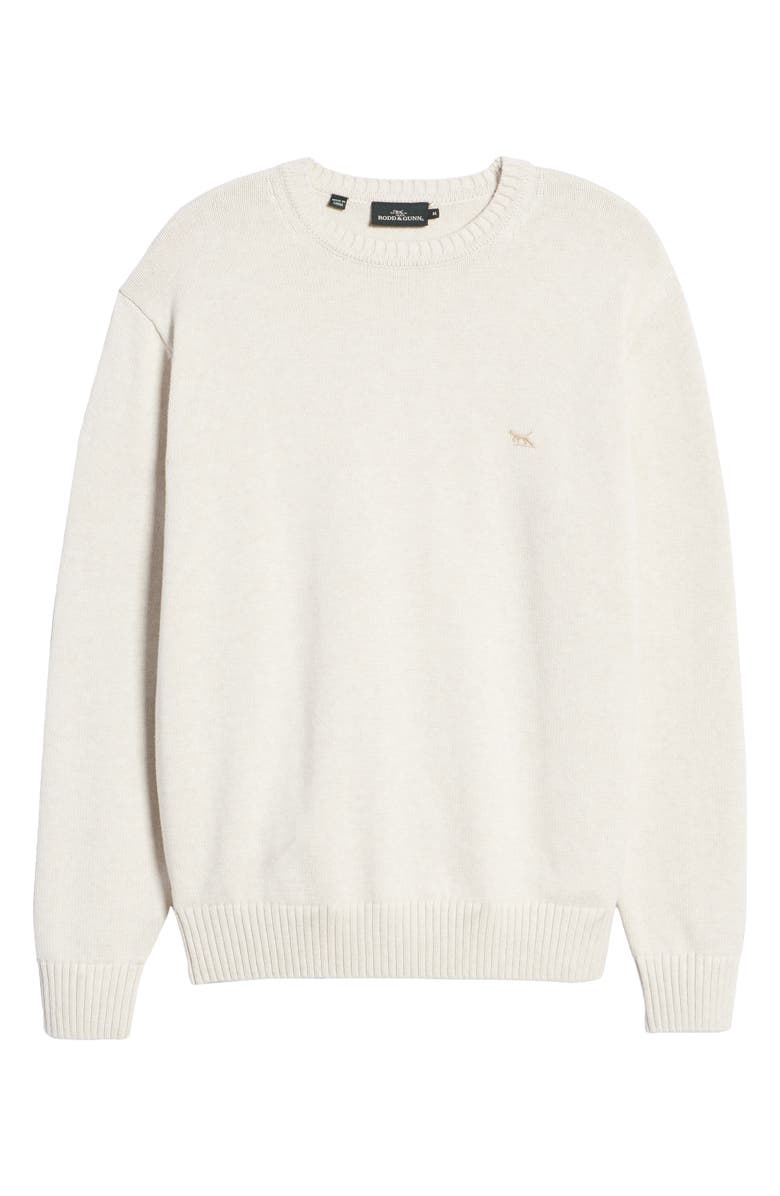 Rodd & Gunn Crewneck Cotton Sweater, Alternate, color, Natural