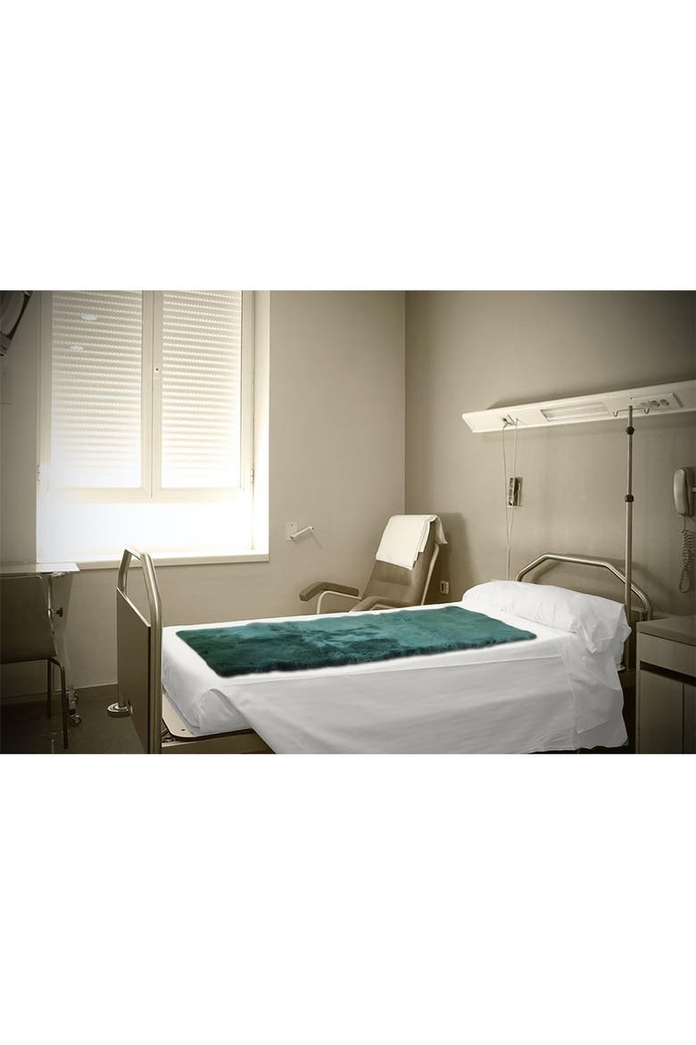 Medical Genuine Sheepskin Shearling Pad, Alternate, color, EMERALD
